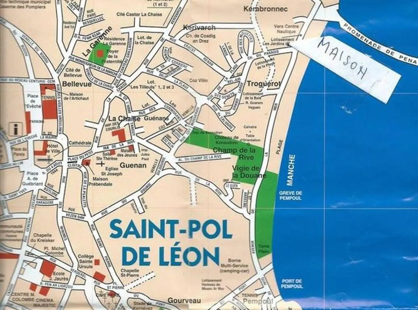 Apartmán Appartement Charmant Avec Vue Sur La Mer Saint Pol De Leon 60M²