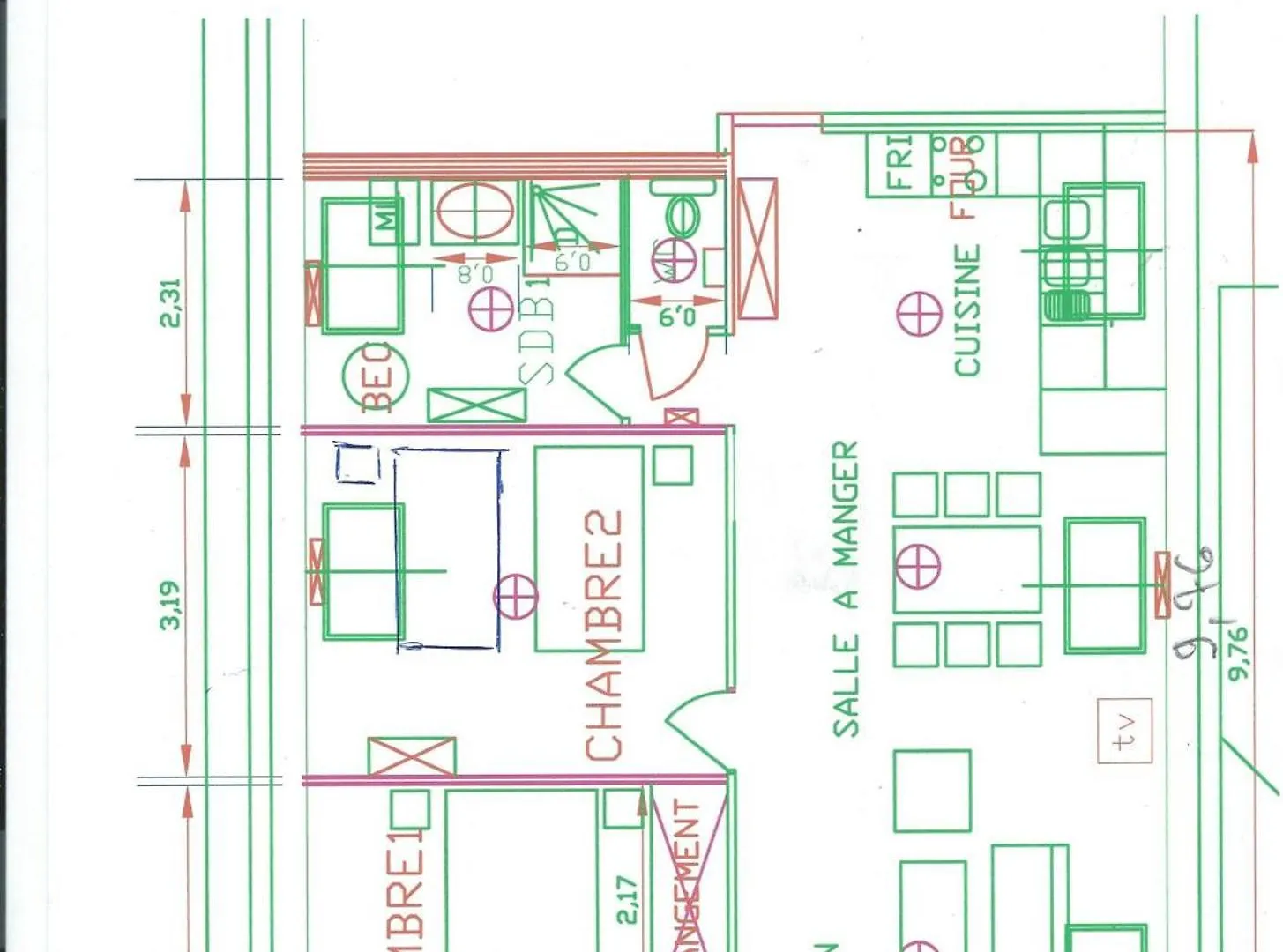 Apartmán Appartement Charmant Avec Vue Sur La Mer Saint Pol De Leon 60M² Francie